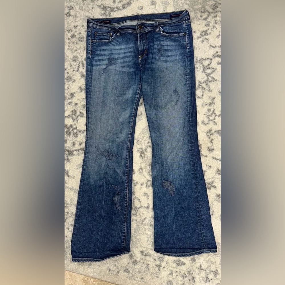 Citizens of Humanity Naomi 65 Jeans, Women’s Size 31, Low Waist Flair, Stretch